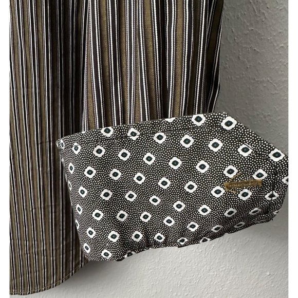 Bugatchi Uomo Men's Dress Shirt Long Sleeves Green Stripe Size XL - Picture 5 of 8